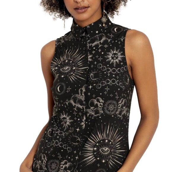 Black Milk Work It Shirt Celestial print - Picture 2 of 10